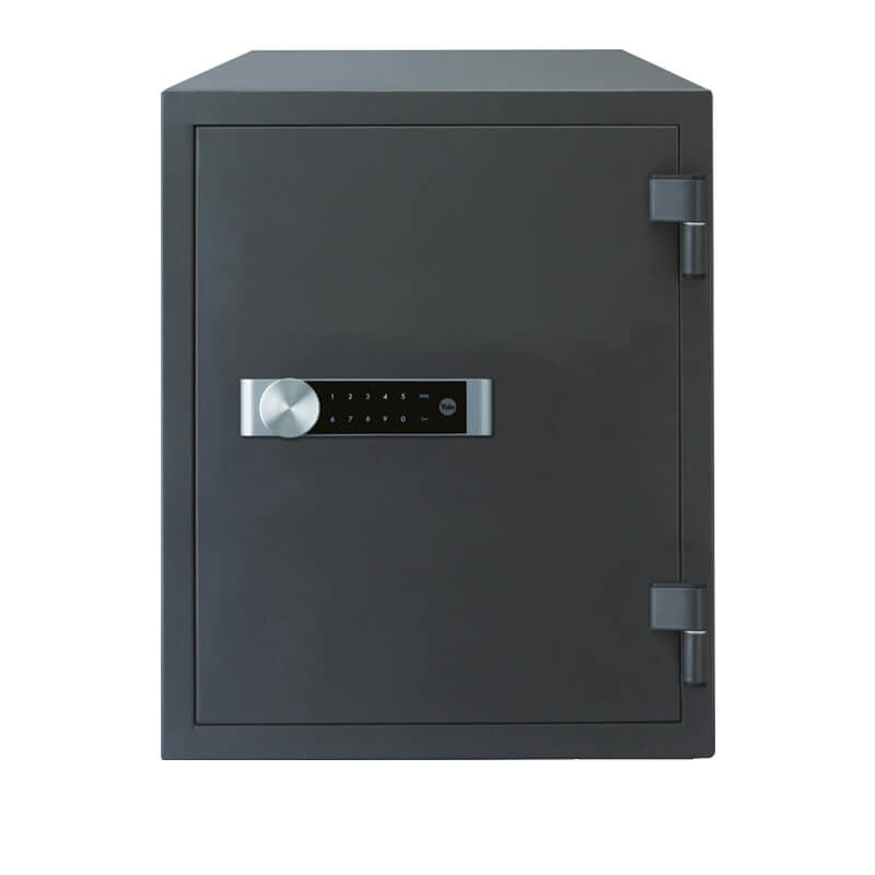YFM 690 100LTO KAPASİTELİ 1 SAAT YANGIN SERTİFİKALI ELEKTRONİK ŞİFRELİ DATA KASASI DIş 69,5*50*50CM İÇ 51,5*38*33CM 64,5LT 90KĞ ( 999€ )