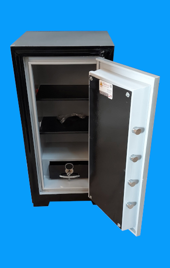 00008TRXAE OFİS TİPİ  ELEKTRONİK ŞİFRELİ 1 ÖZEL ANAHTARLI 10 KLASÖR ÇELİK PARA KASASI DIŞ  105*50*45CM ÇEKMECELİ İÇ 90*38*30CM 300KĞ ( 999€  )