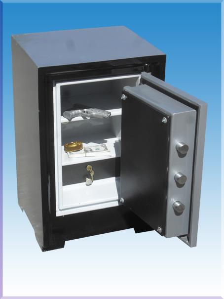 004TSE OFİS TİPİ TEK KAPILI ANAHTAR TAŞIMA ZORUNLULUGU OLMAYAN ELEKTRONİK ŞİFRELİ ÇELİK PARA KASASI 70*50*45CM 250KĞ ( 799€ )