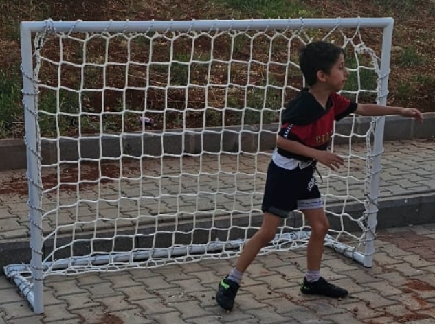 BAHÇE İÇİN ORTA BOY DEMİR FUTBOL KALESİ 120*180*50CM ( 499€ ) +KDV+KARGO