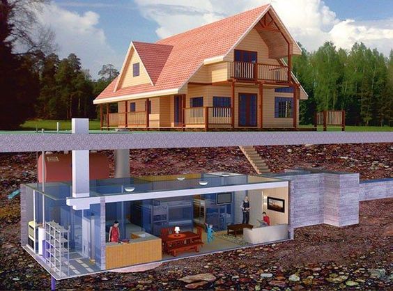 3 DÜNYA SAVAŞINA KARŞI TEDBİREN NÜKLEER BOMBAYA DAYANIKLI TAM ZIRHLI YER ALTI ODASI İÇİ 240*400*700CM 40TON ( 1899999€ )+KDV