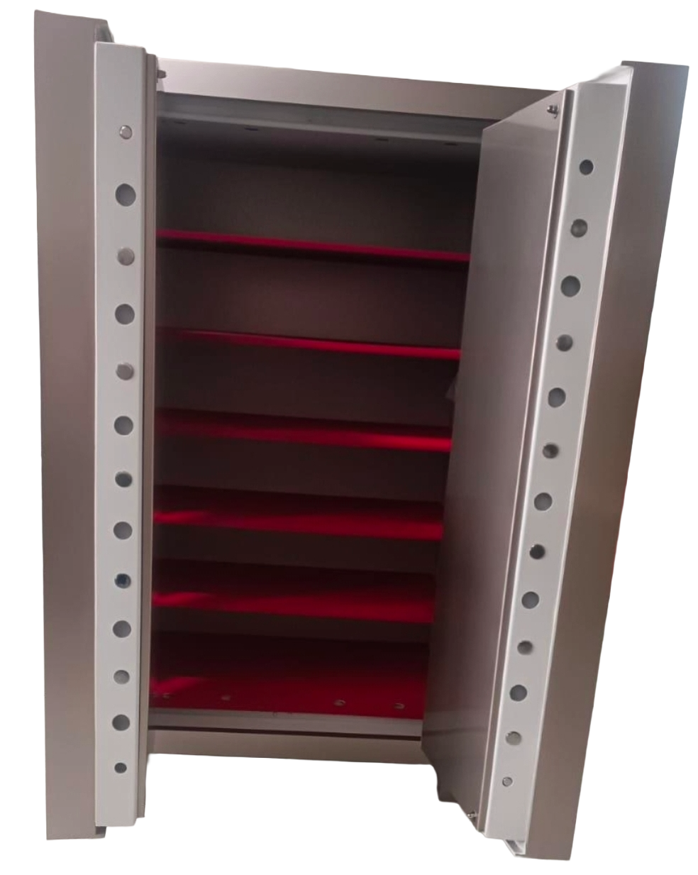 0190FATH ALTIN , GÜMÜŞ VE DEĞERLİ EVRAK SAKLAMAK İÇİN ÇİFT KAPILI YÜKSEK GÜVENLİKLİ  ÇELİK PARA KASASI H190W100D70cm 2000KĞ ( 9999€ )