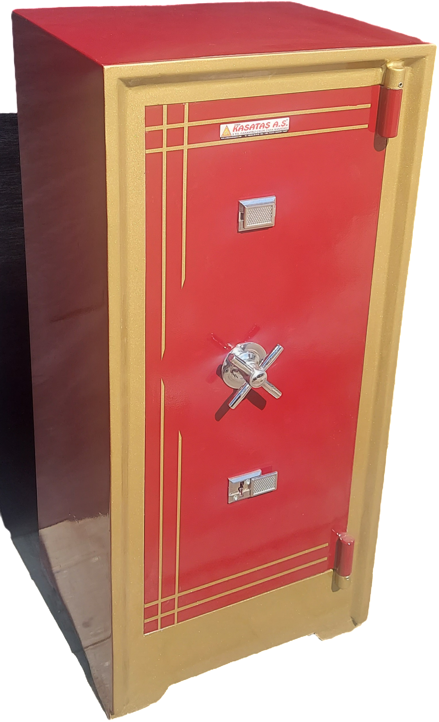 105 TEKKAPI PROFİLLİ  ANAHTARLI PARA KASASI 105*50*45CM 200KĞ 999€