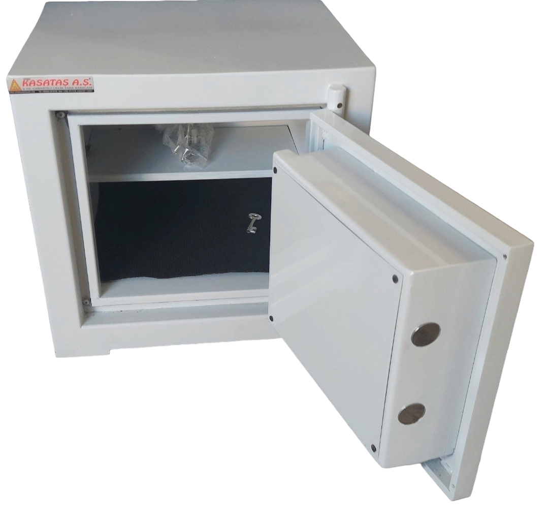 002EYXZ EV VE OFİS DOLAP İÇİ ELEKTRONİK ŞİFRELİ VE ANAHTARLI TEKKAPILI ÇELİK PARA KASASI 51*41*36CM 100KĞ ( 550€ )+ KDV